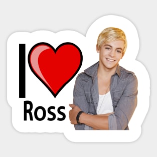 i love heart Ross Lynch Sticker